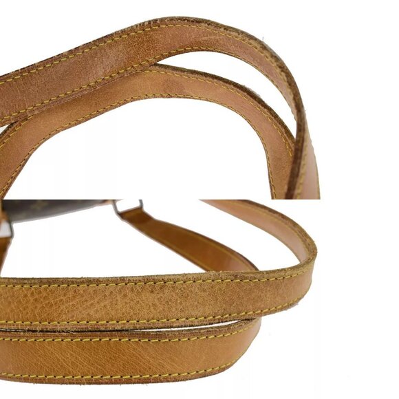 LOUIS VUITTON Flanerie 45 Shoulder Bag Monogram Leather Brown - Picture 10 of 16